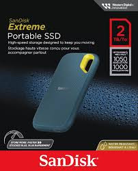 SanDisk Extreme Portable SSD - 2TB (Monterey)