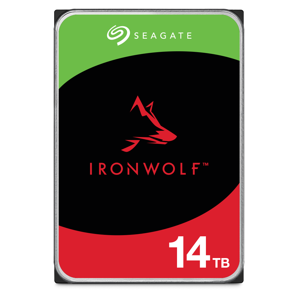 Seagate ironwolf 14TB 3,5 SATA internal 7200 RPM