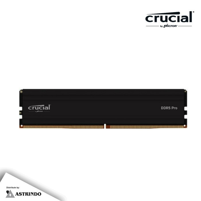Crucial UDIMM DDR5 Pro 16GB 5600Mhz CL46 Memory RAM PC