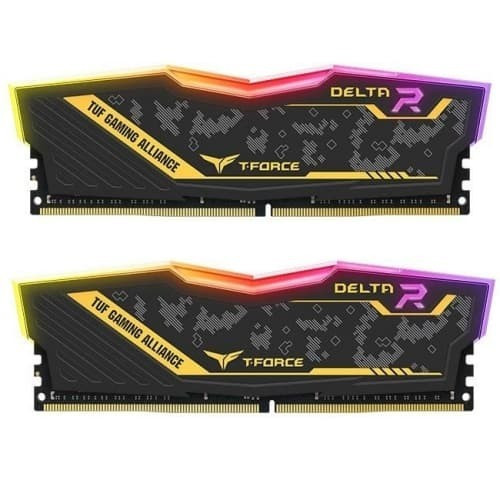 T-Force Team Delta TUF DDR4 RGB PC25600 32GB (2x16GB) 3600Mhz Dual Channel
