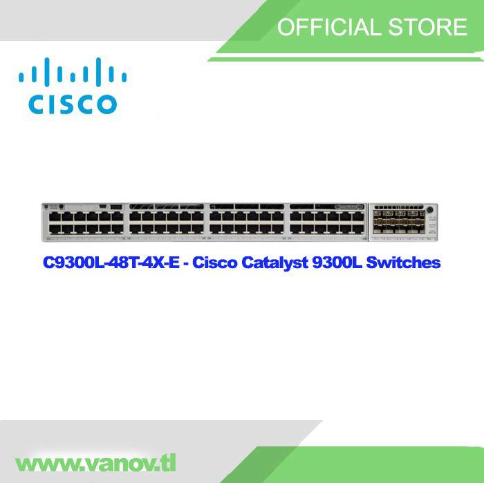 Cisco Catalyst 9300L Switches-C9300L-48T-4X-E