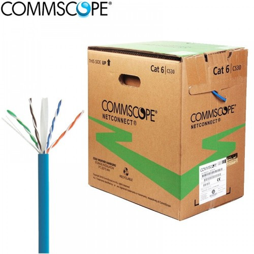 CommScope Cable UTP Cat 6 1427071-6 Blue