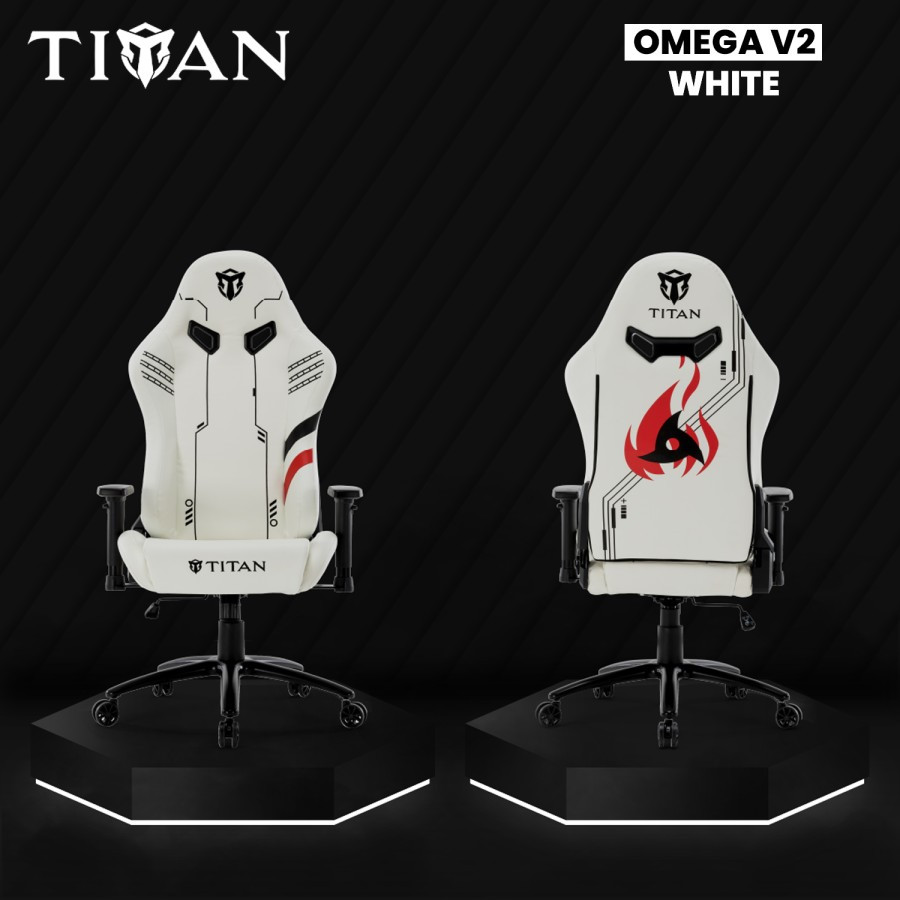 Titan Omega V2 Premium Quality Gaming Chair White