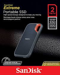 SanDisk Extreme Portable SSD - 2TB (Black)