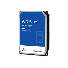 WD Blue PC Desktop Hard Drive - 2TB 3.5
