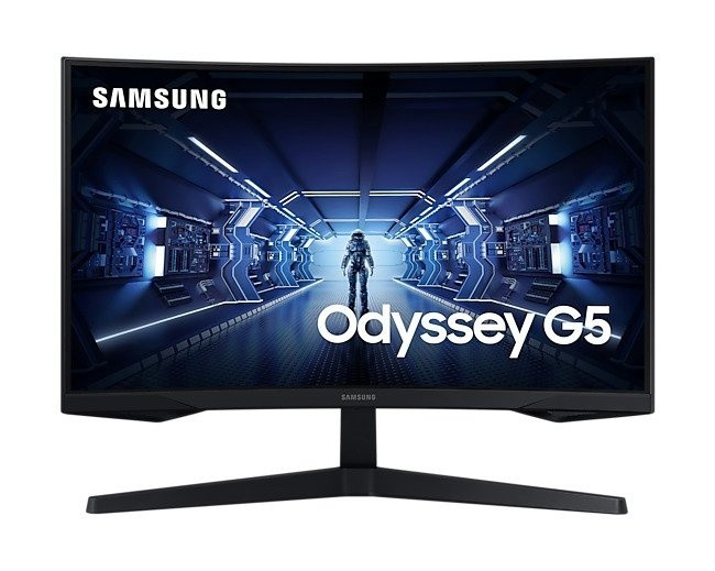 Samsung Gaming Monitor 27" Odyssey G5 G55C QHD 165Hz Curved
