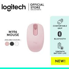Logitech M196 Bluetooth 1.000 DPI - Rose/Pink
