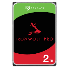 Seagate ironwolf 2TB 3,5 SATA internal 5400 RPM