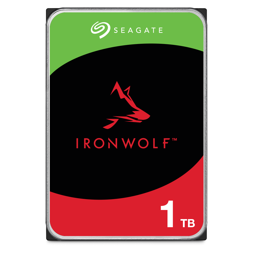 Seagate ironwolf 1TB 3,5 SATA internal 5400 RPM