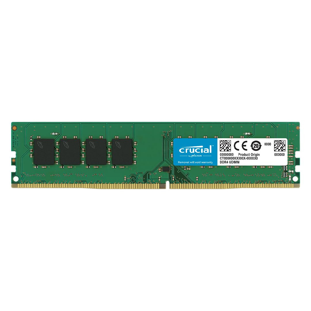Crucial UDIMM DDR4 8GB 3200 CL22 Longdimm Memory RAM PC