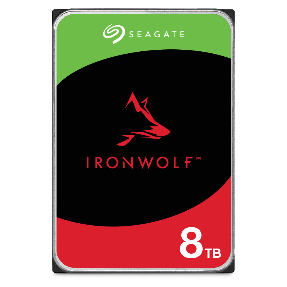 Seagate ironwolf 8TB 3,5 SATA internal 5400 RPM