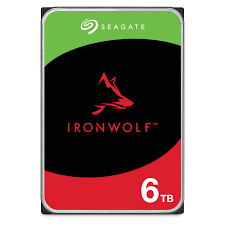 Seagate ironwolf 6TB 3,5 SATA internal 5400 RPM