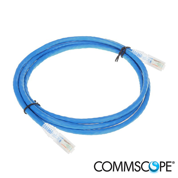 Path cord UTP Cat6E RJ45 30M Blue