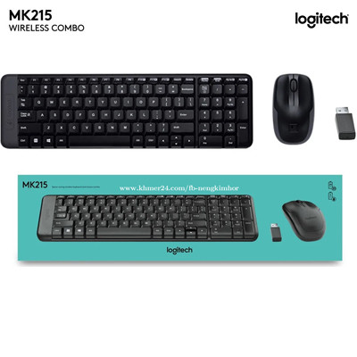 Logitech MK215 Wireless Keyboard Mouse
