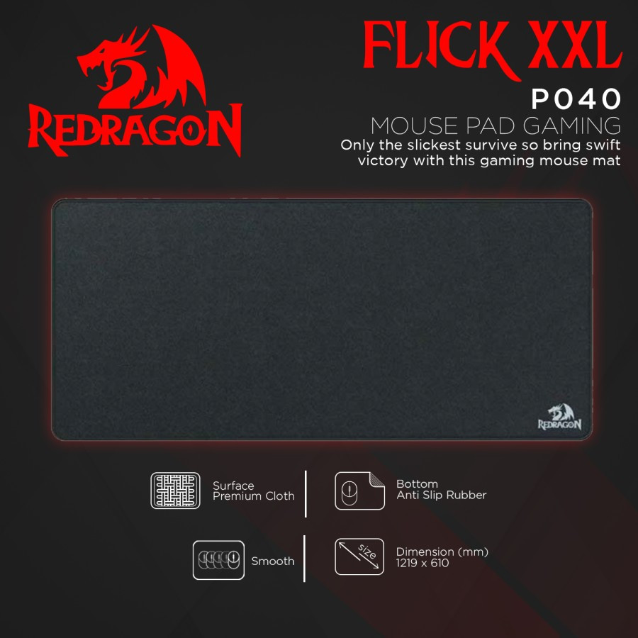 Redragon Gaming Mousepad FLICK XXL - P040
