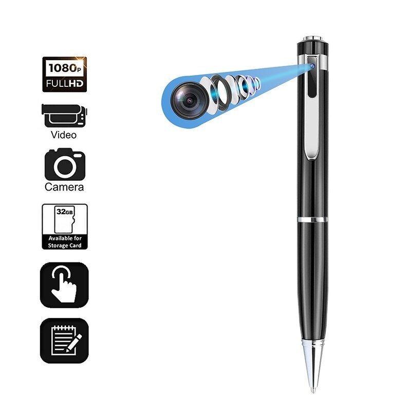 CCTV Kamera Mini portabel Pengintai Tersembunyi cam Full HD 1080P modle pulpen pemantauan Kamera - TANPA MEMORY
