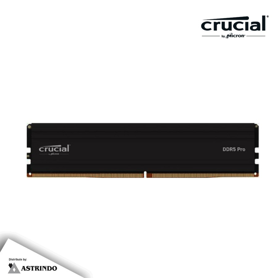 Crucial UDIMM DDR5 Pro 32GB 5600Mhz CL46 Memory RAM PC
