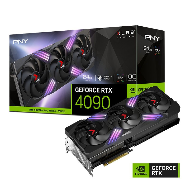 NVIDIA GEFORCE RTX 4090 VERTO OC 24GB DDR6X 384BIT XLR8 EPIC-X VGA