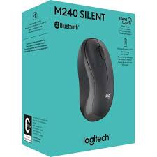 Logitech M240 Mouse Wireless Bluetooth Silent Click - Graphite