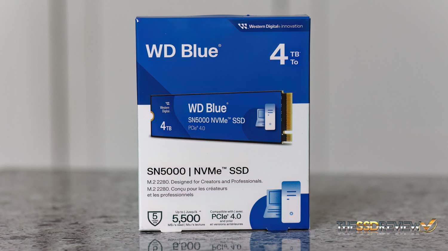 WD SSD BLUE 4TB - SSD INTERNAL SATA 2.5 INCH