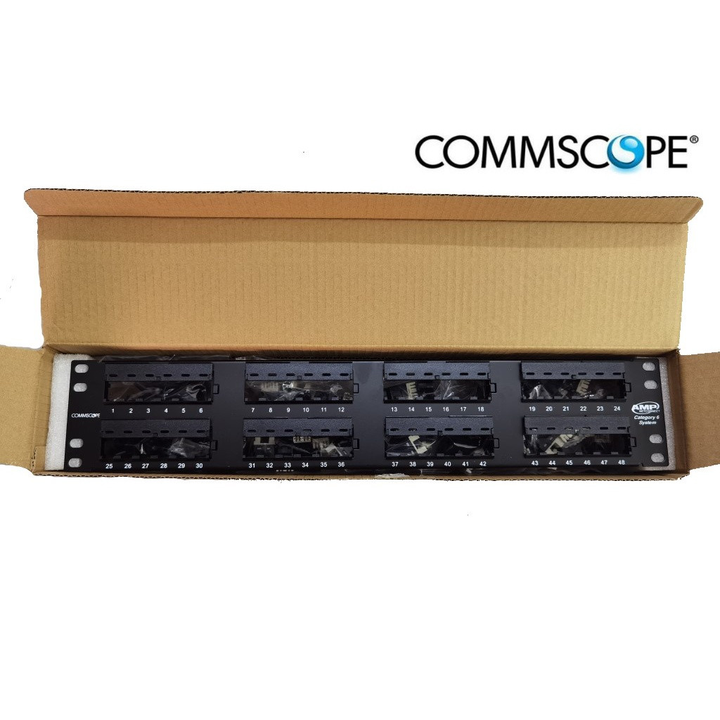 CommScope Patch panel CAT6 48 port