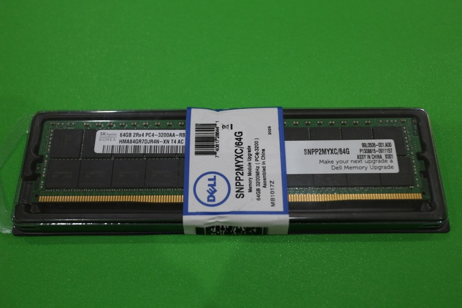 Dell 64 Gb DDR4 3200MHz 2Rx4 RDIMM SNPP2MYXC/64G