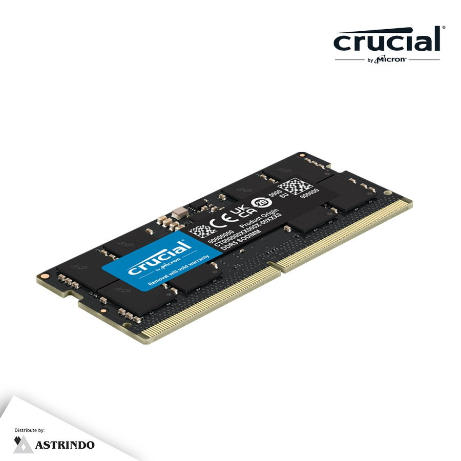 Crucial SODIMM DDR5 8GB  5600Mhz CL46 Memory Laptop