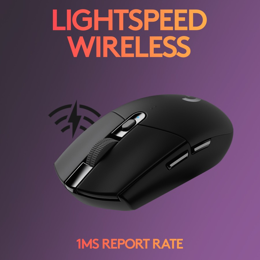 Logitech G305 Lightspeed Mouse Gaming Wireless Sensor 12K DPI